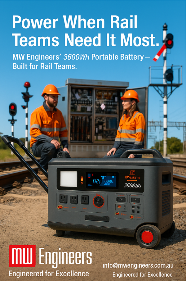 Batteries for Rail works